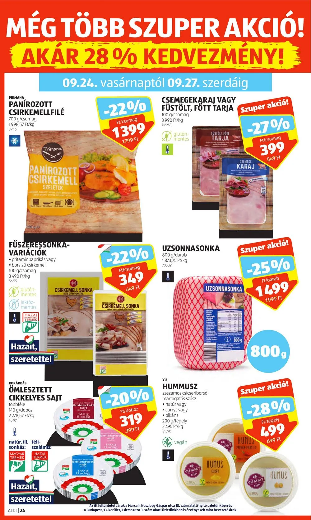 Aldi akciós újság 09.21–09.27 – 28. oldal