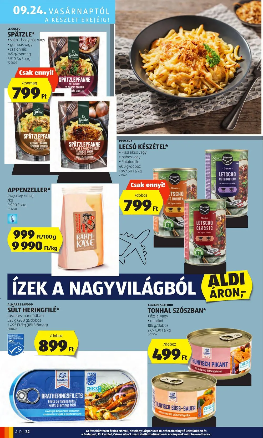 Aldi akciós újság 09.21–09.27 – 36. oldal