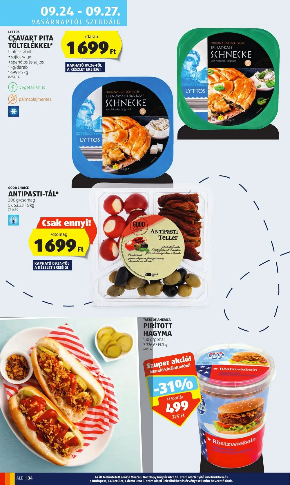 Aldi akciós újság 09.21–09.27 – 38. oldal