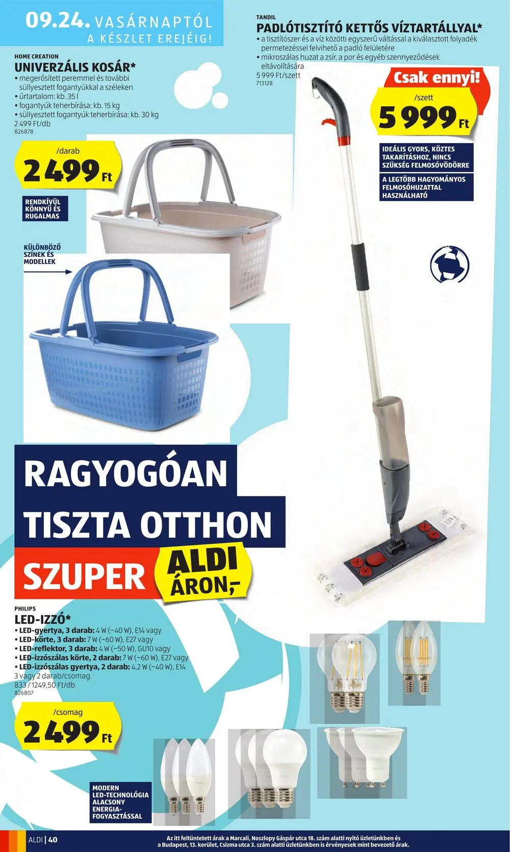 Aldi akciós újság 09.21–09.27 – 44. oldal