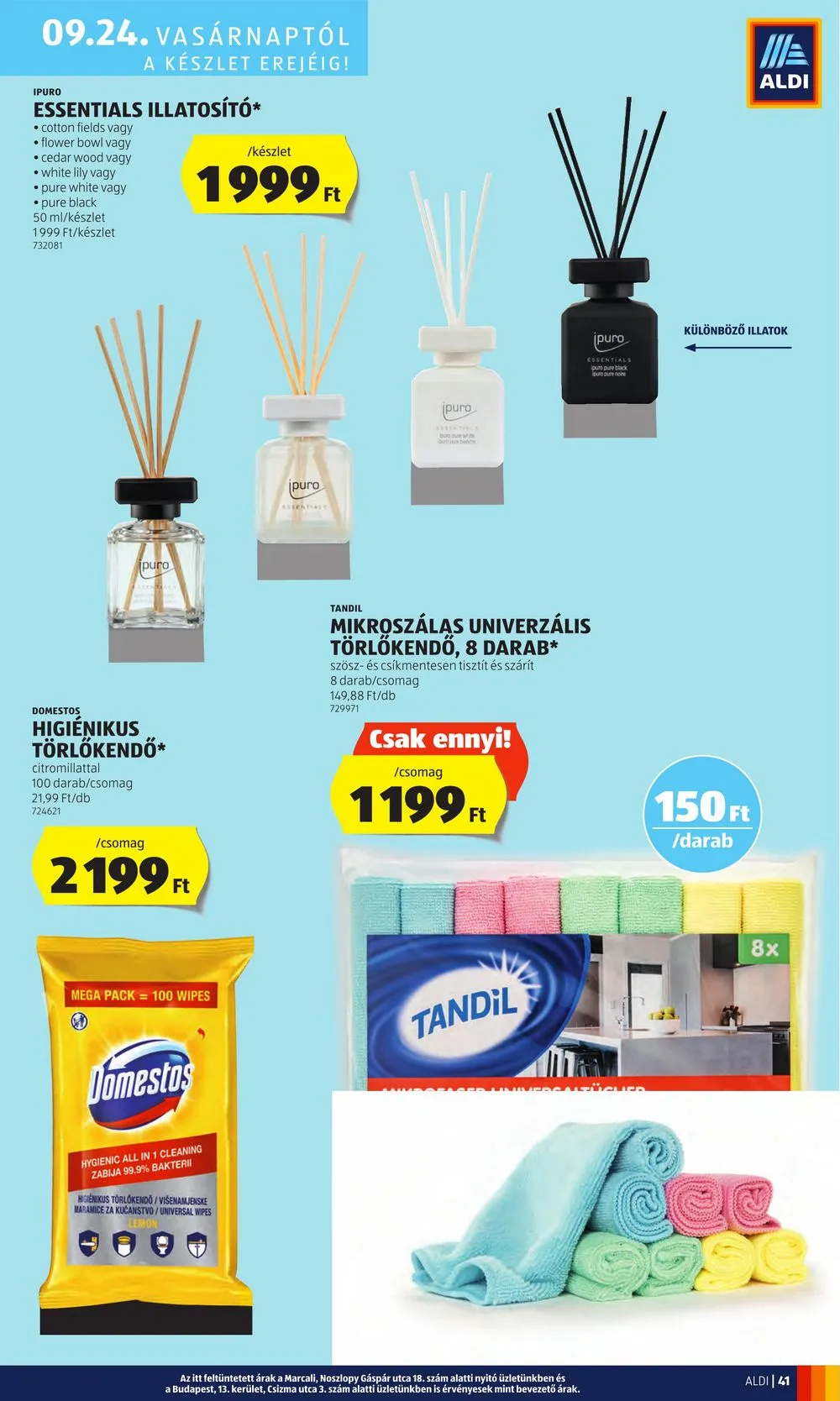 Aldi akciós újság 09.21–09.27 – 45. oldal