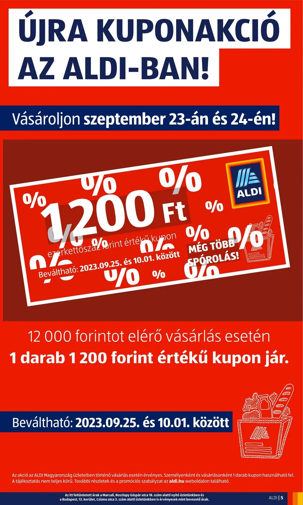 Aldi akciós újság 09.21–09.27 – 5. oldal