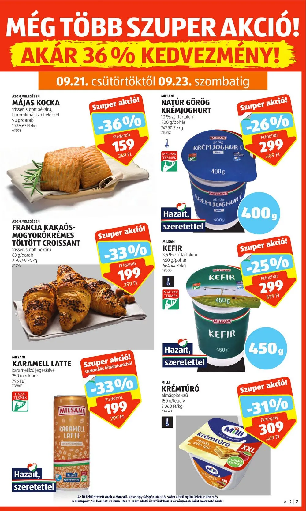 Aldi akciós újság 09.21–09.27 – 9. oldal