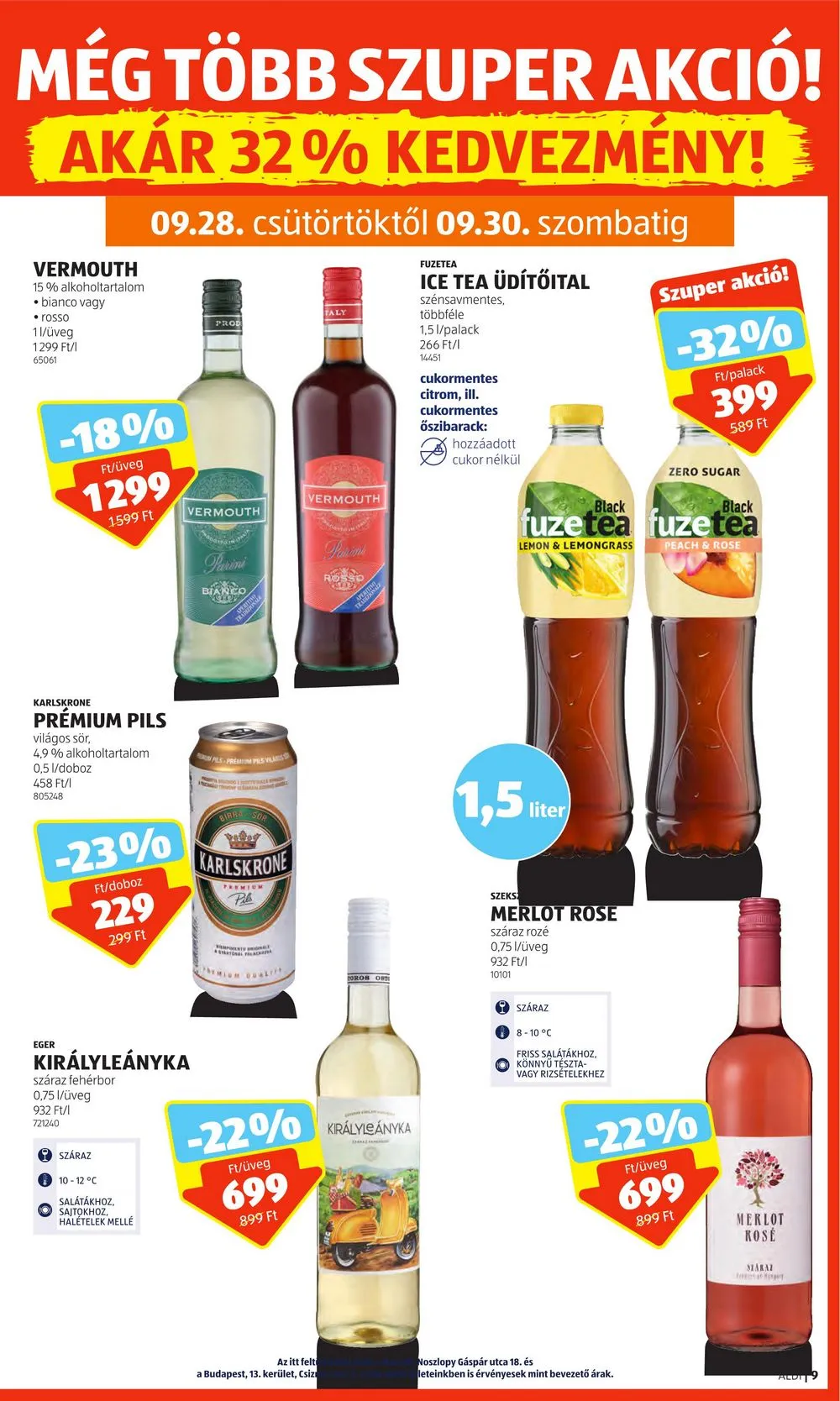 Aldi akciós újság 09.28–10.04 – 11. oldal