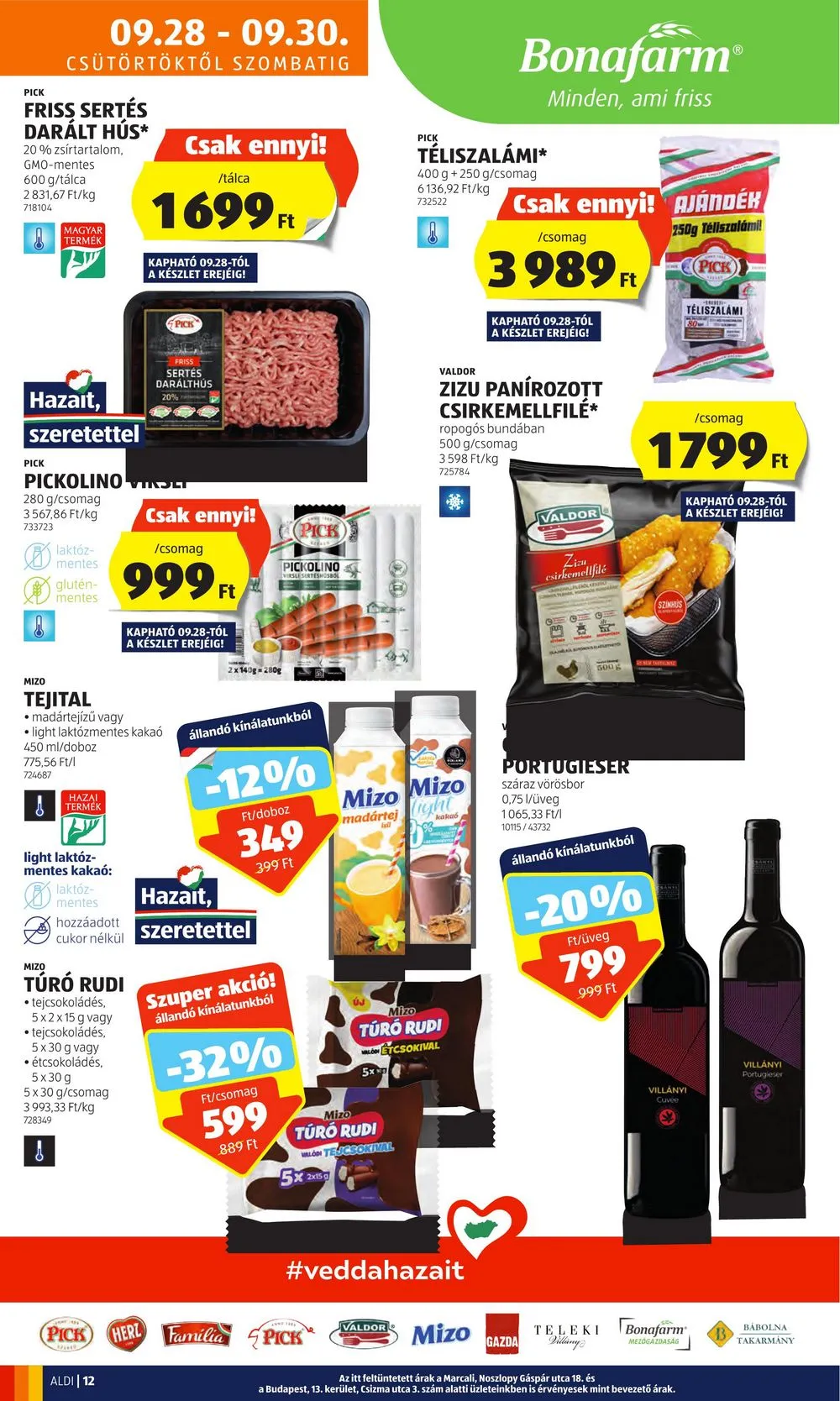 Aldi akciós újság 09.28–10.04 – 14. oldal