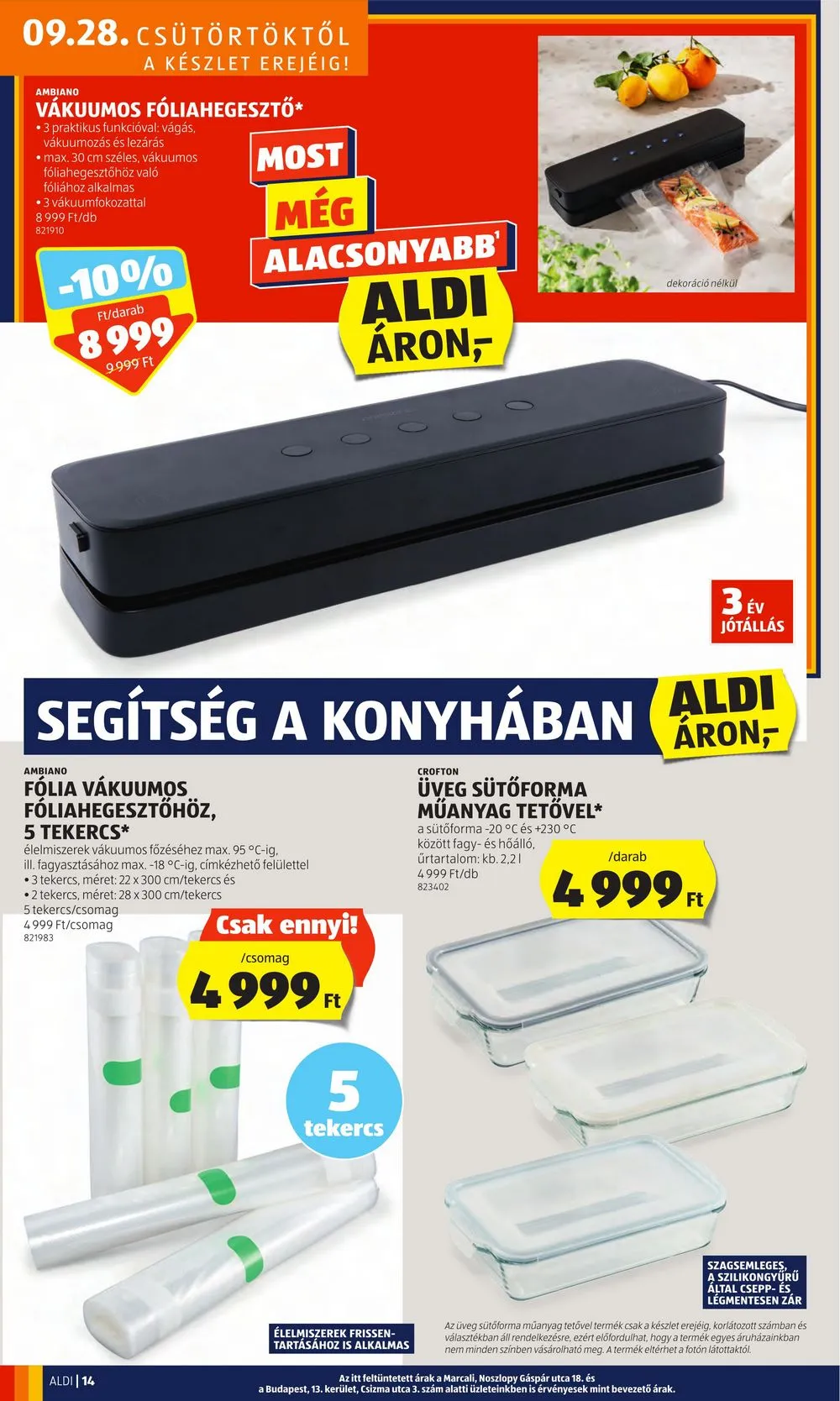 Aldi akciós újság 09.28–10.04 – 16. oldal