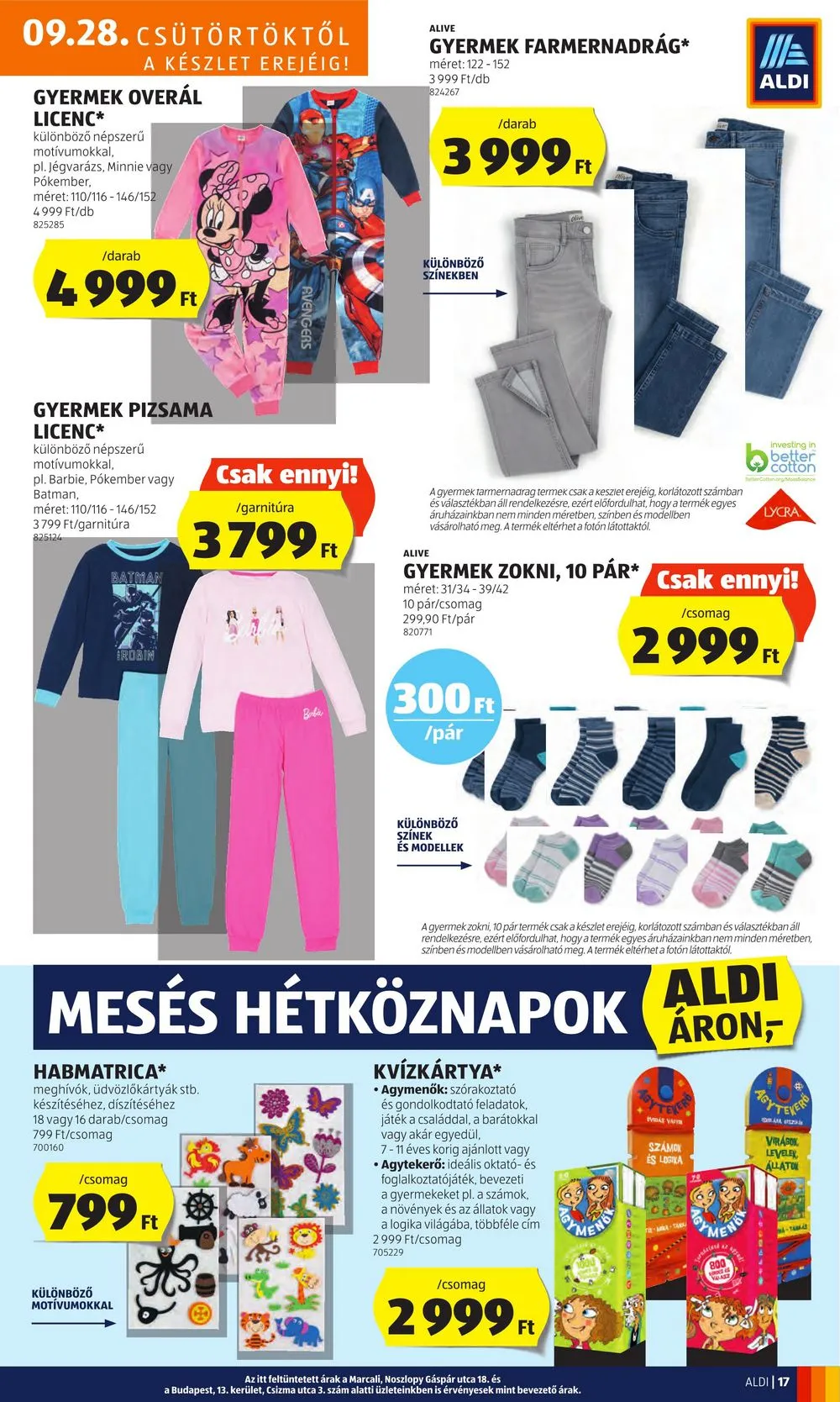 Aldi akciós újság 09.28–10.04 – 19. oldal