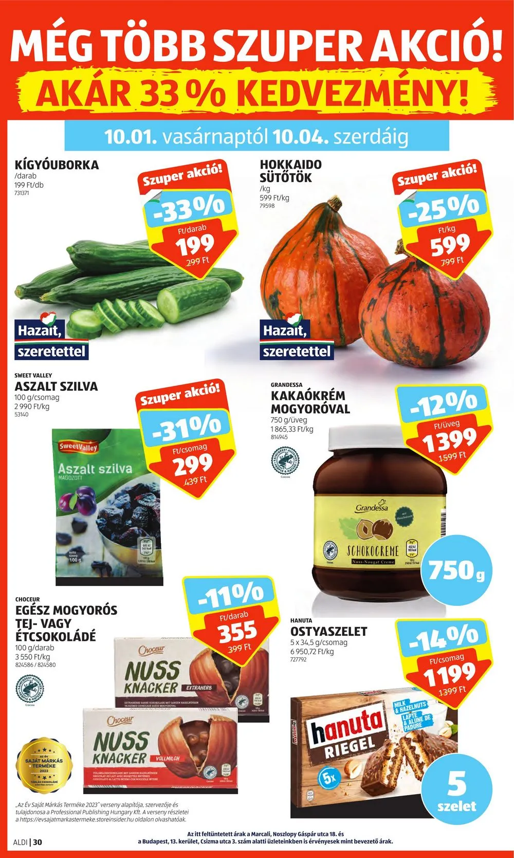 Aldi akciós újság 09.28–10.04 – 34. oldal