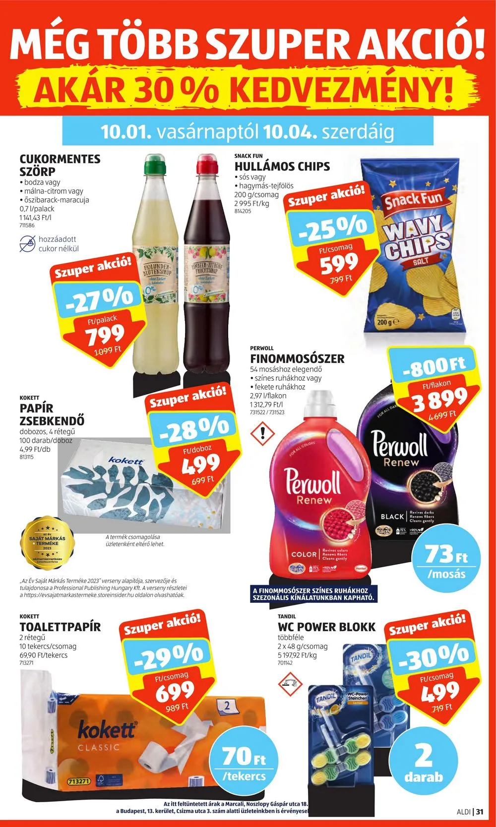 Aldi akciós újság 09.28–10.04 – 35. oldal