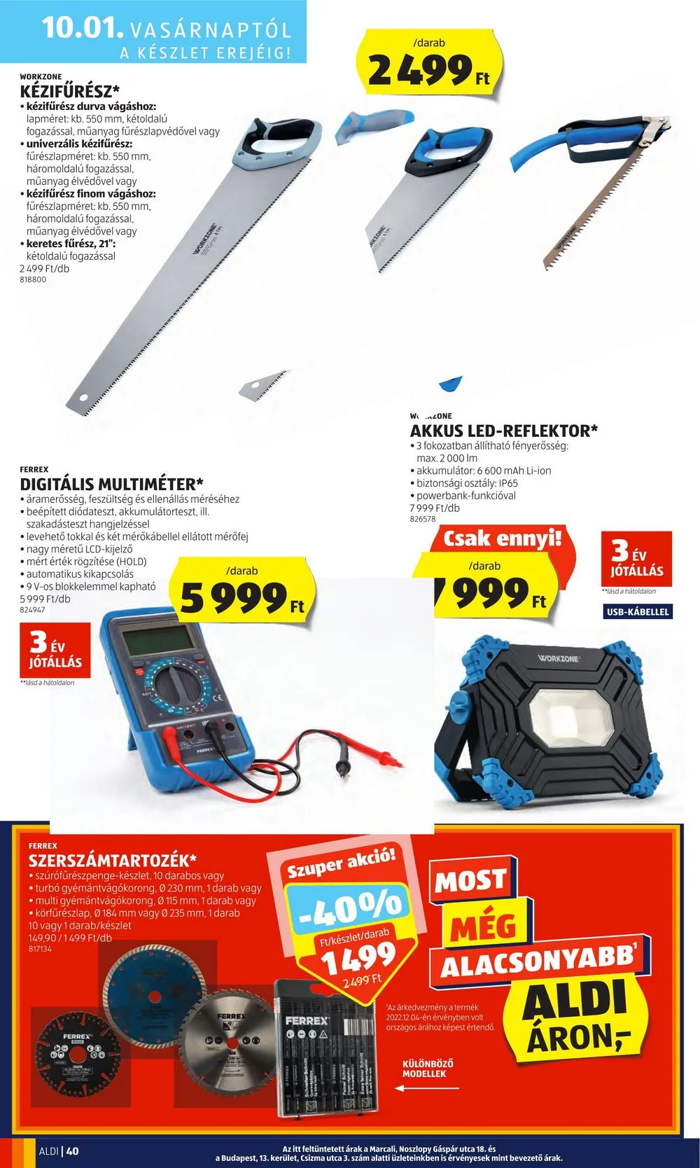 Aldi akciós újság 09.28–10.04 – 44. oldal
