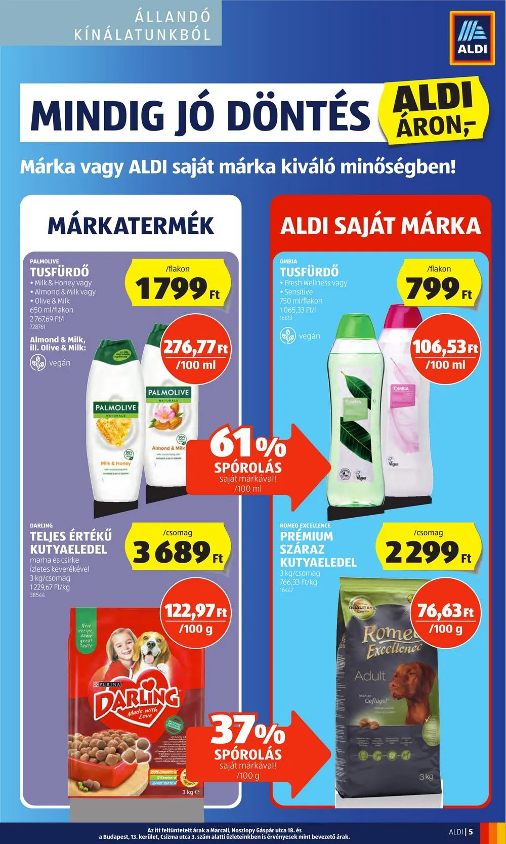 Aldi akciós újság 09.28–10.04 – 5. oldal