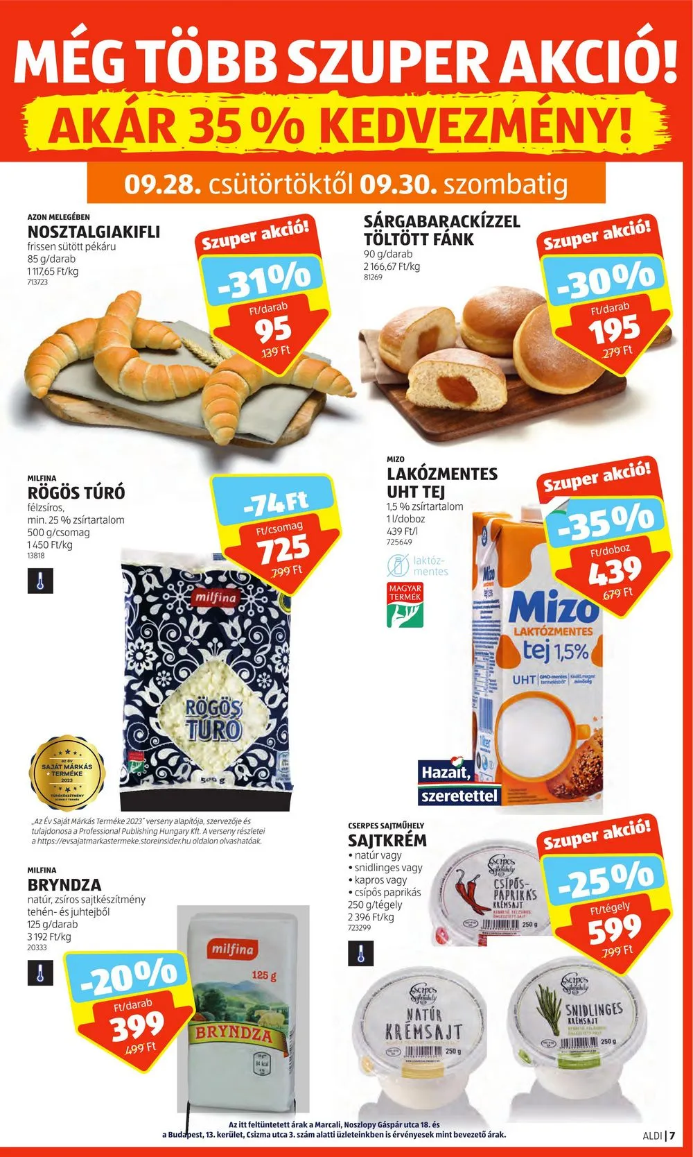 Aldi akciós újság 09.28–10.04 – 9. oldal