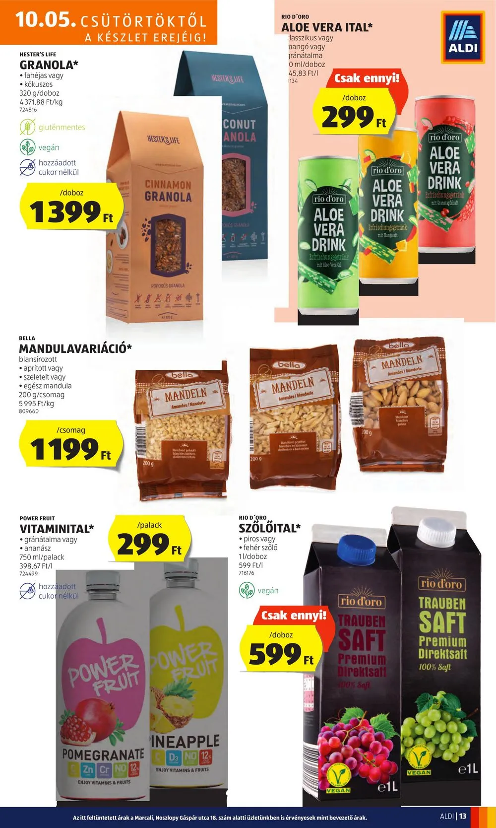 Aldi akciós újság 10.05–10.11 – 15. oldal