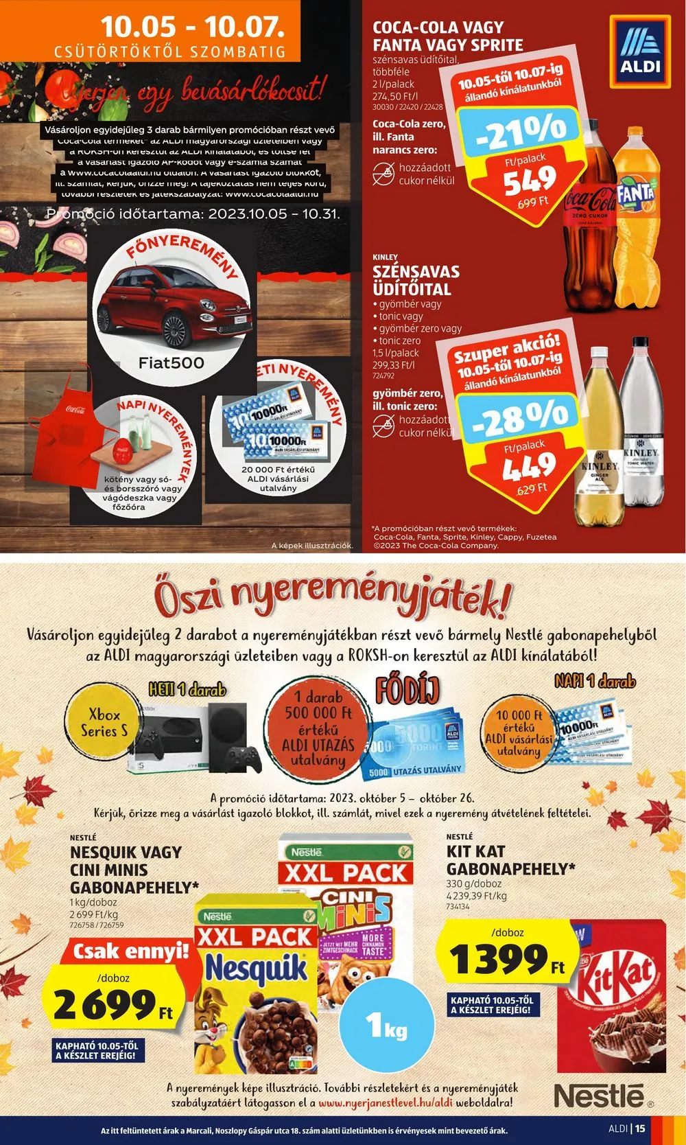 Aldi akciós újság 10.05–10.11 – 17. oldal
