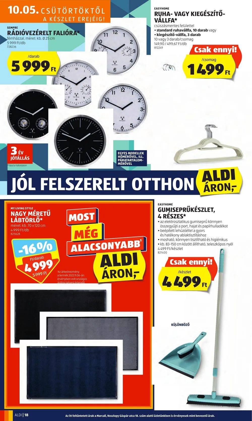 Aldi akciós újság 10.05–10.11 – 20. oldal