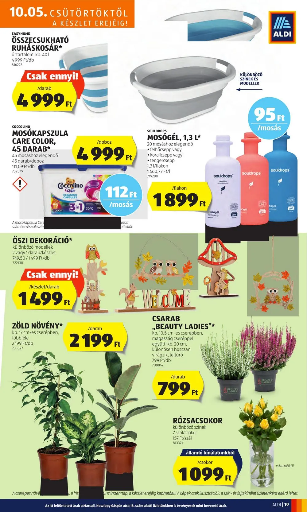Aldi akciós újság 10.05–10.11 – 21. oldal
