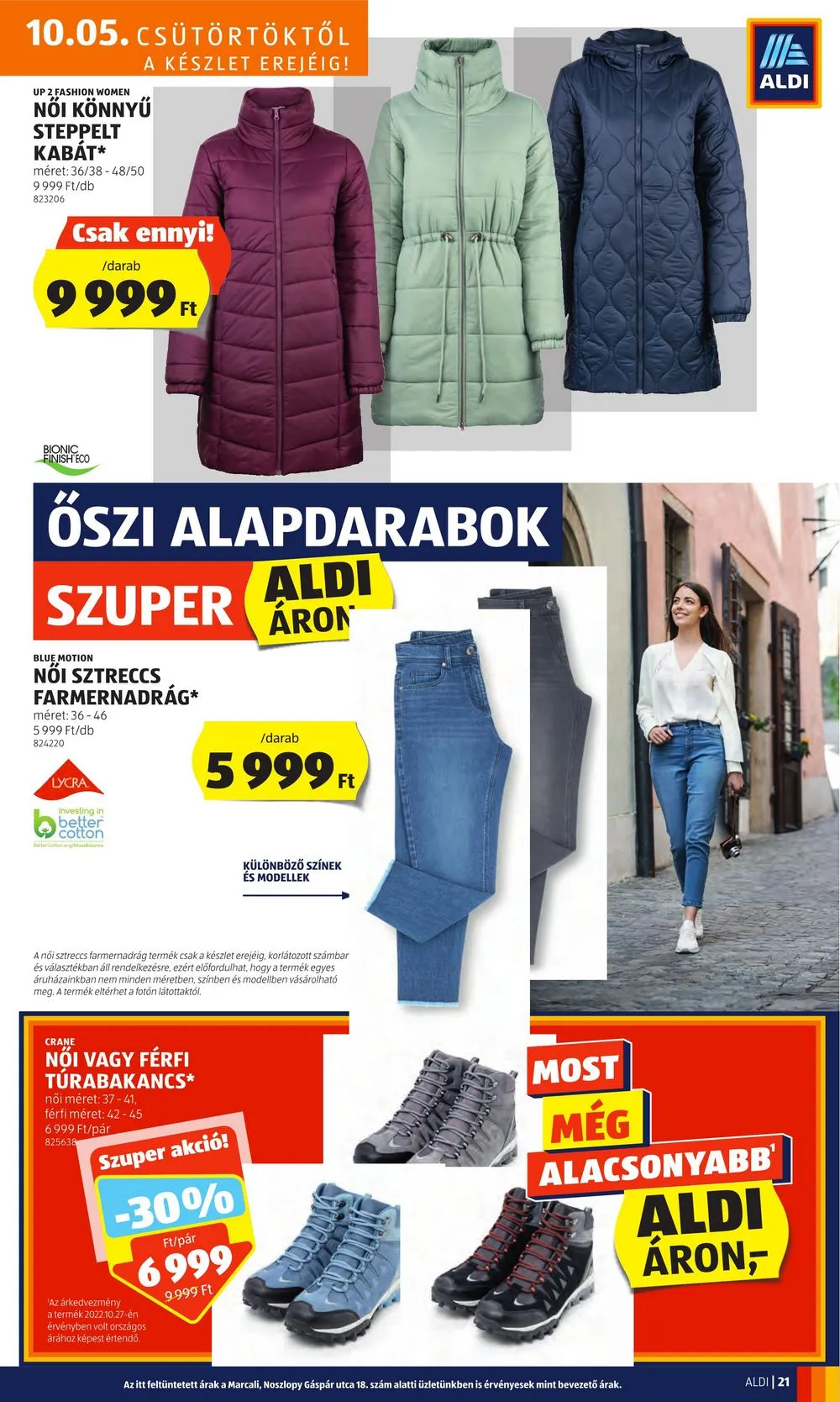 Aldi akciós újság 10.05–10.11 – 23. oldal