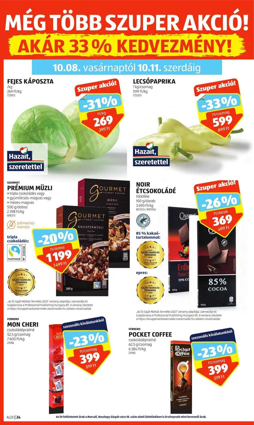 Aldi akciós újság 10.05–10.11 – 28. oldal