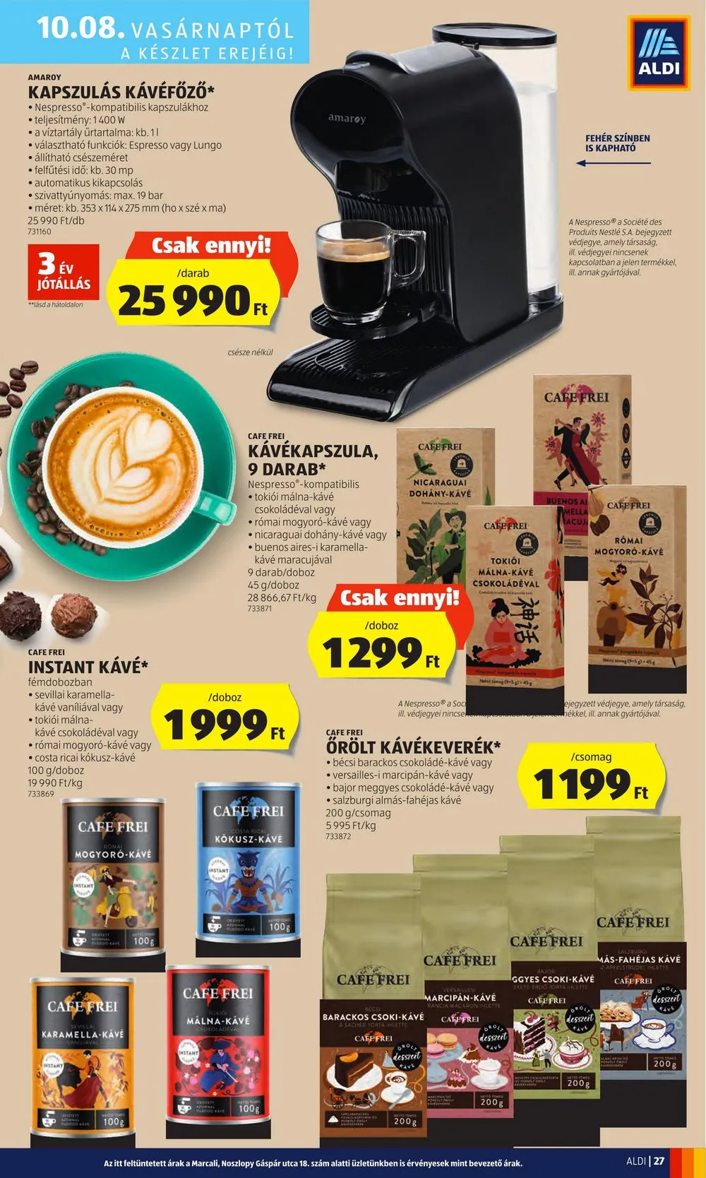 Aldi akciós újság 10.05–10.11 – 31. oldal
