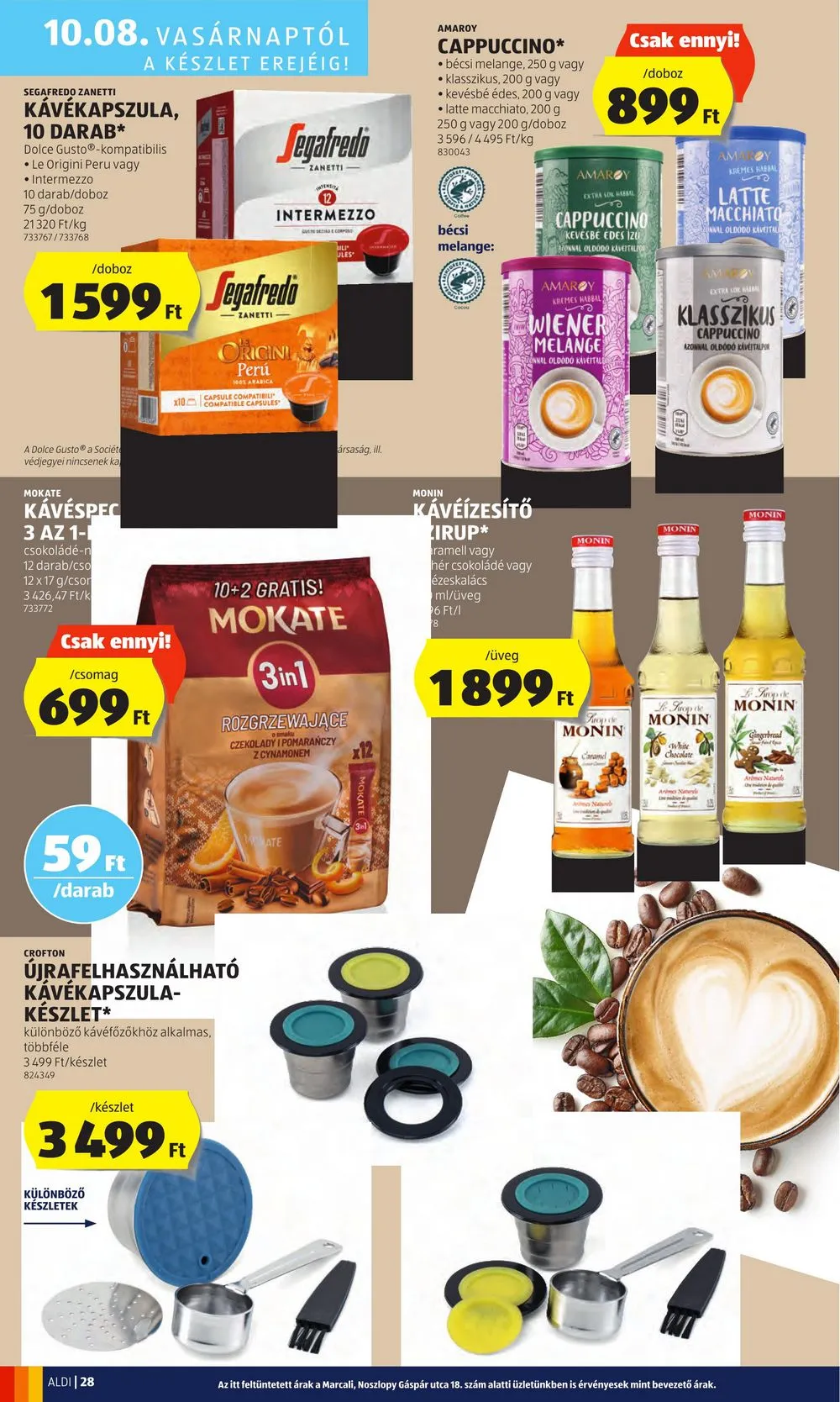 Aldi akciós újság 10.05–10.11 – 32. oldal