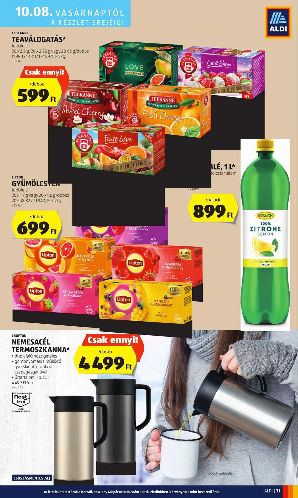 Aldi akciós újság 10.05–10.11 – 35. oldal