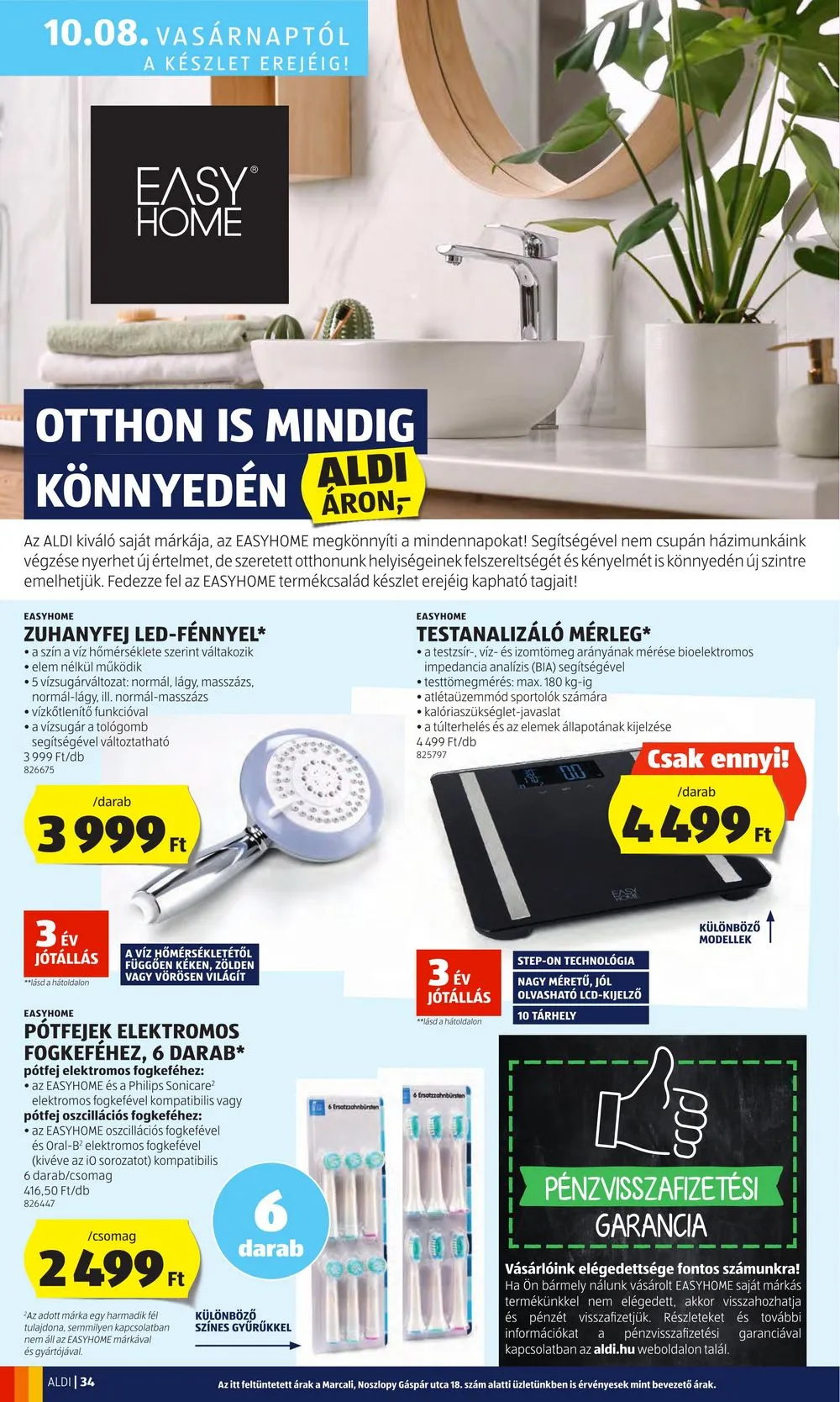 Aldi akciós újság 10.05–10.11 – 38. oldal