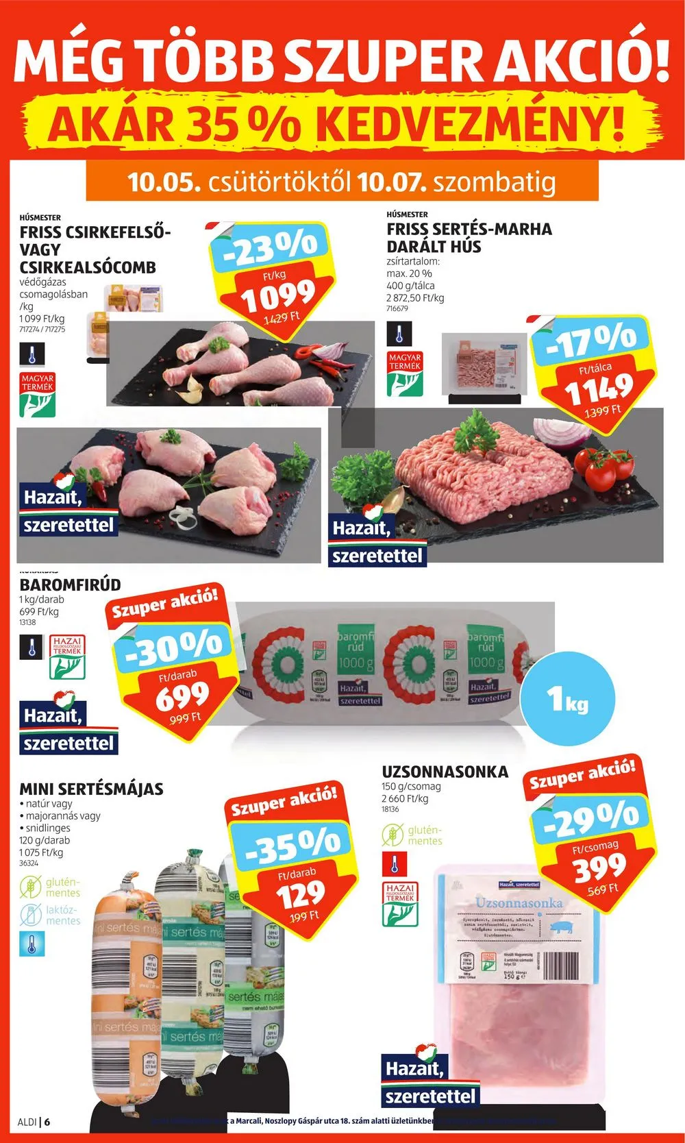 Aldi akciós újság 10.05–10.11 – 8. oldal