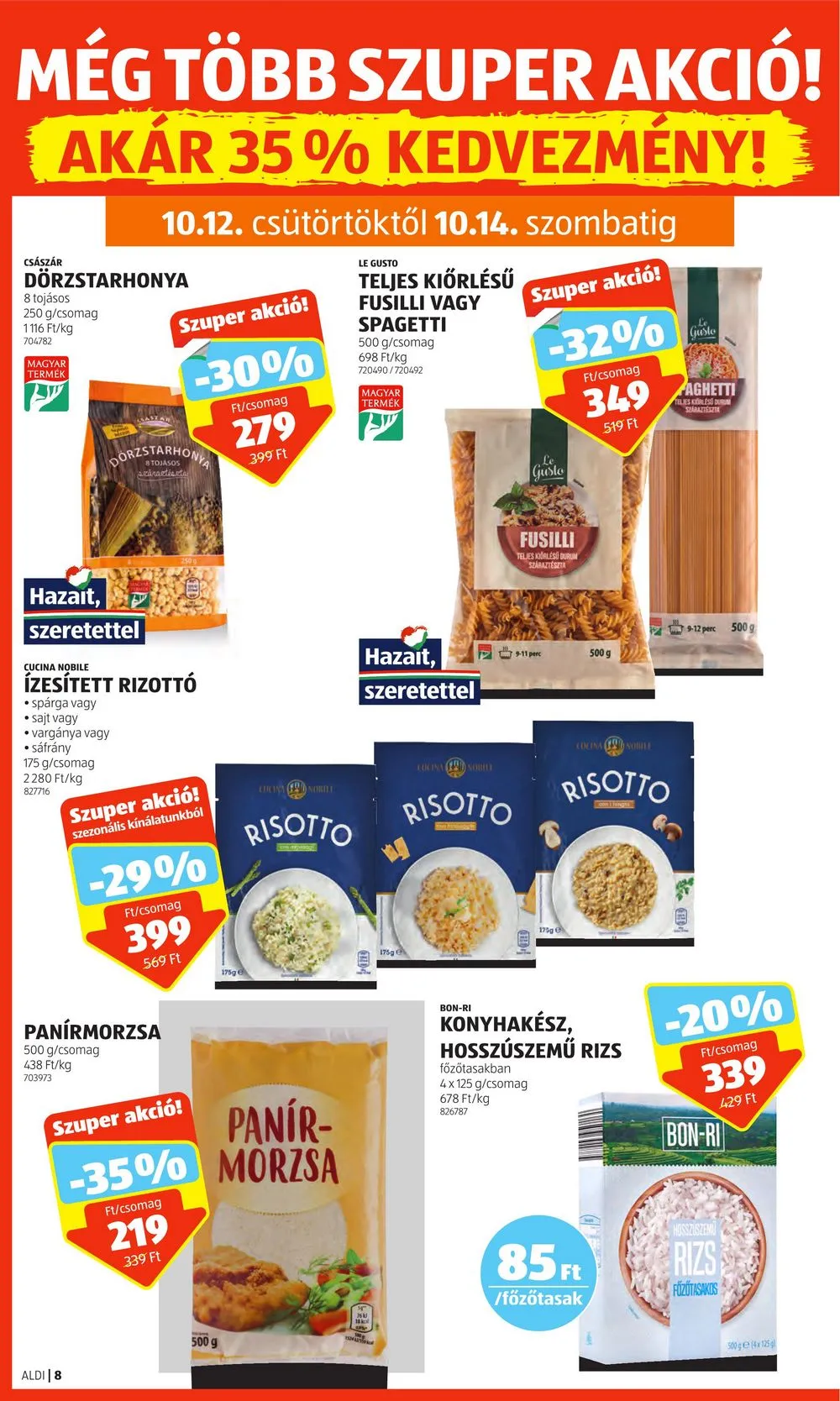 Aldi akciós újság 10.12–10.18 – 10. oldal