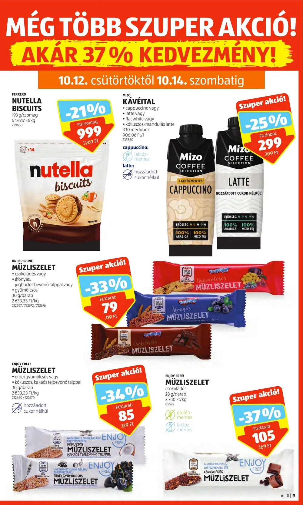 Aldi akciós újság 10.12–10.18 – 11. oldal