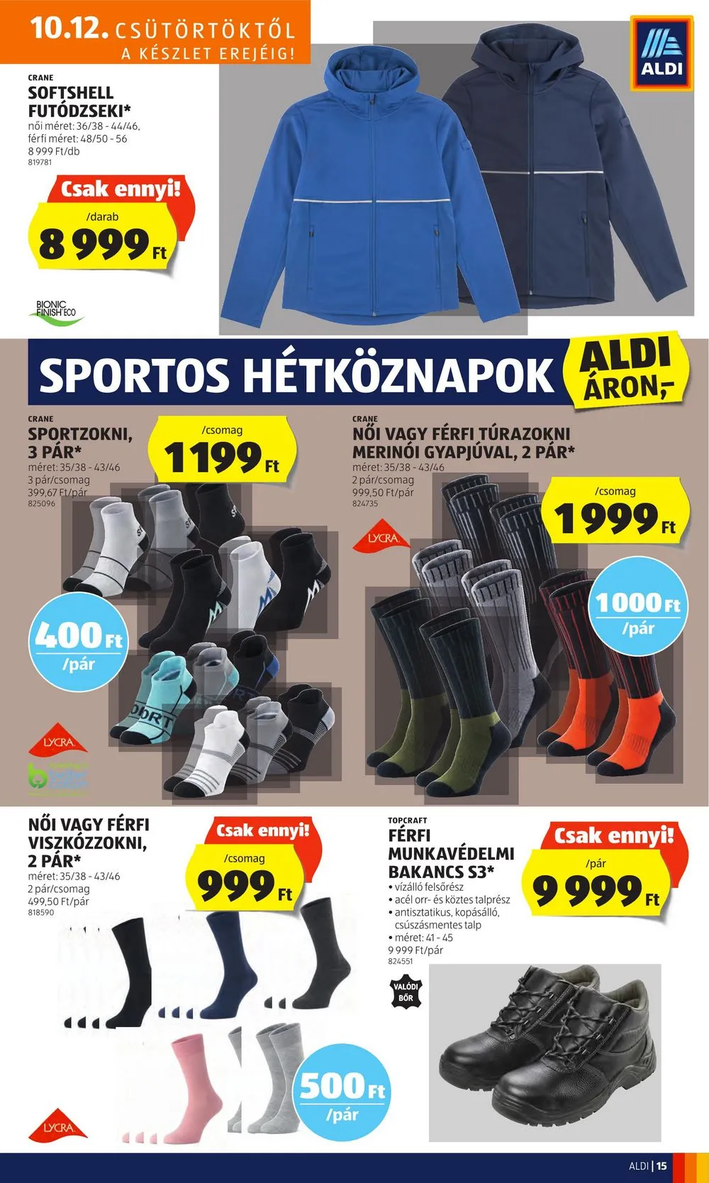 Aldi akciós újság 10.12–10.18 – 17. oldal