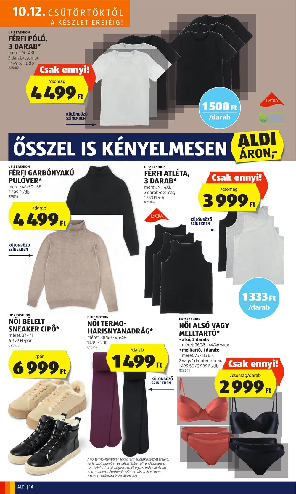 Aldi akciós újság 10.12–10.18 – 18. oldal