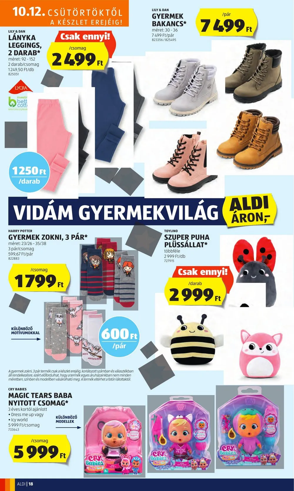 Aldi akciós újság 10.12–10.18 – 20. oldal