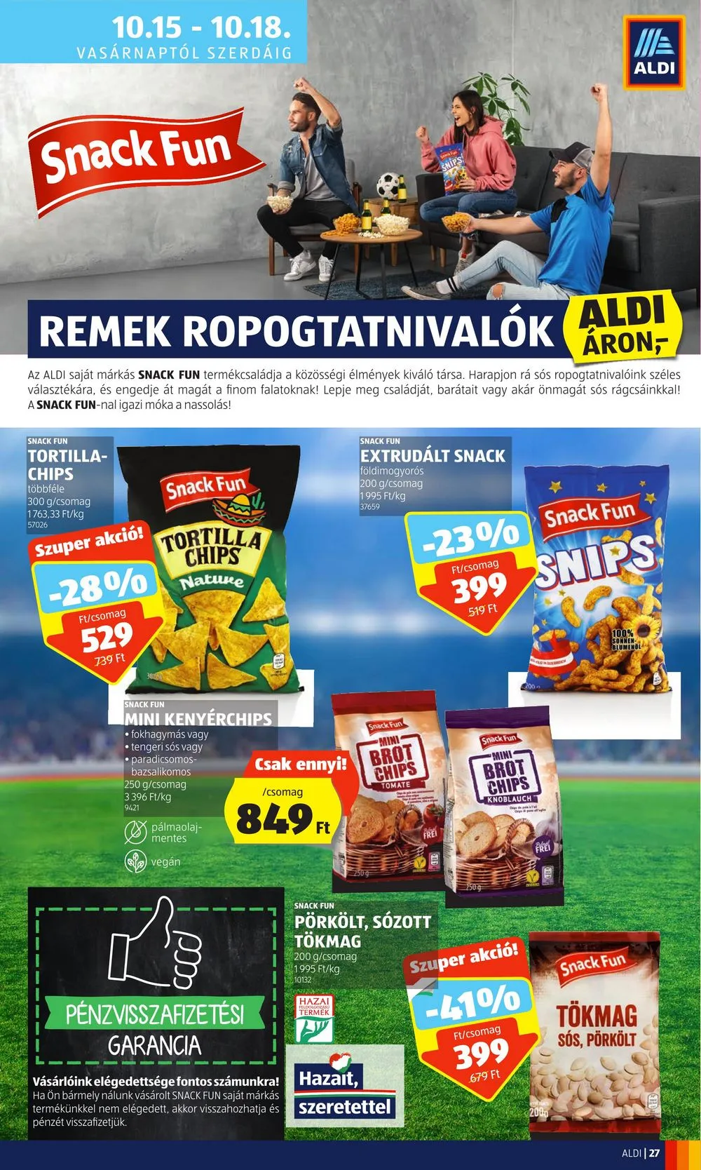 Aldi akciós újság 10.12–10.18 – 33. oldal