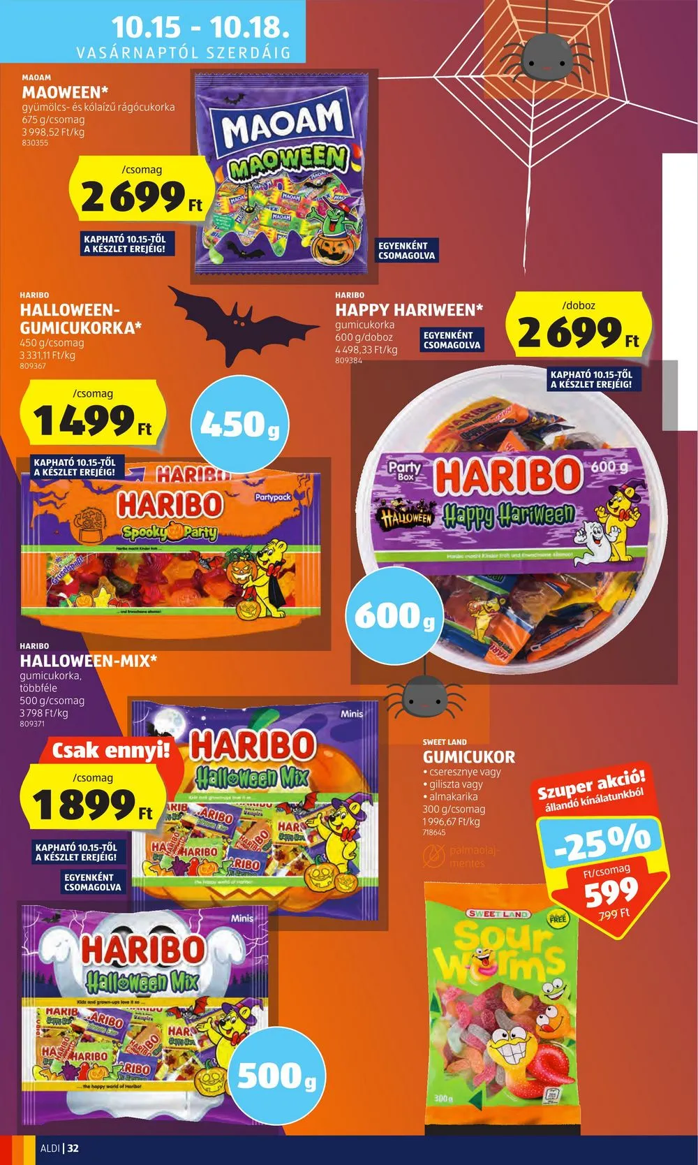 Aldi akciós újság 10.12–10.18 – 38. oldal