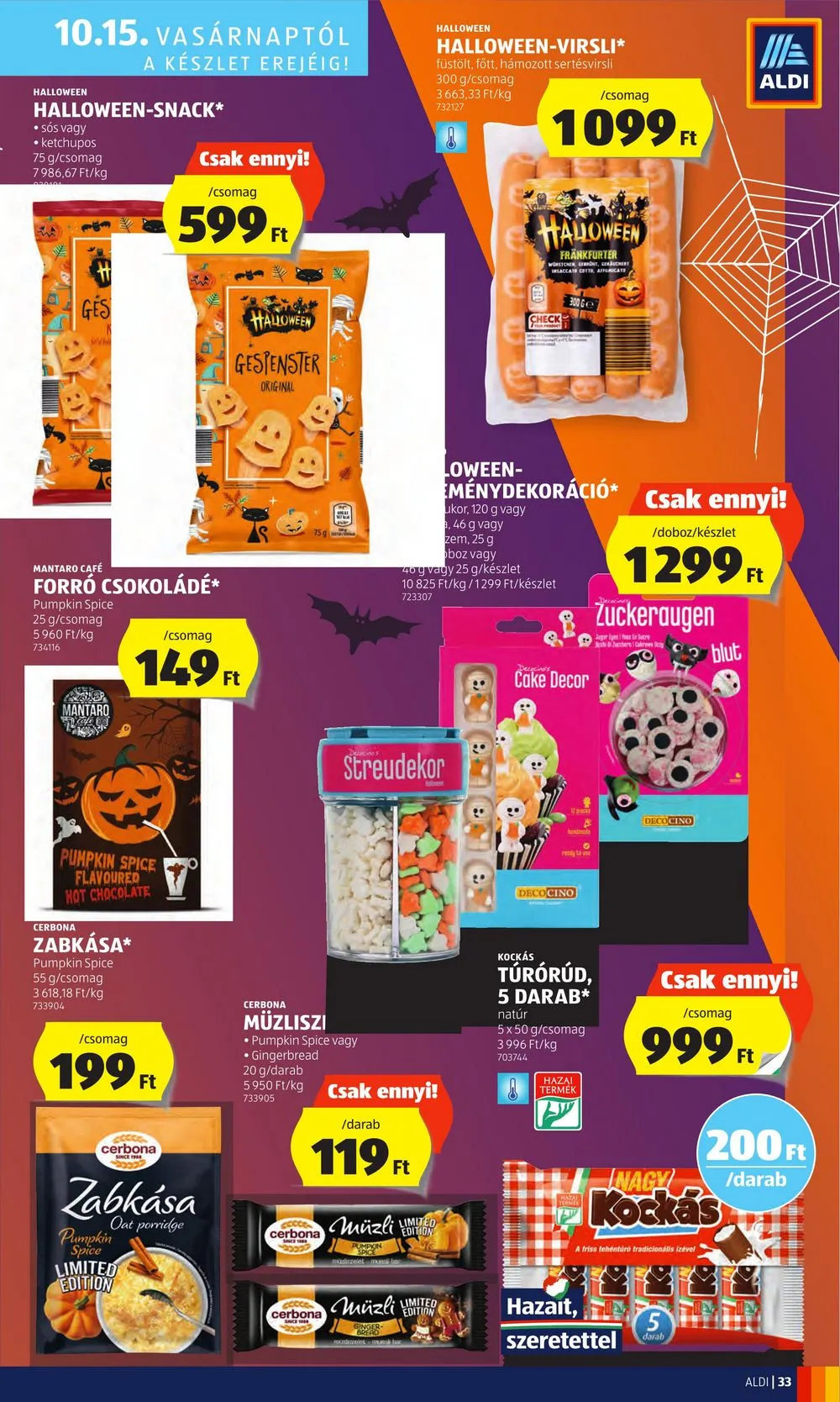 Aldi akciós újság 10.12–10.18 – 39. oldal