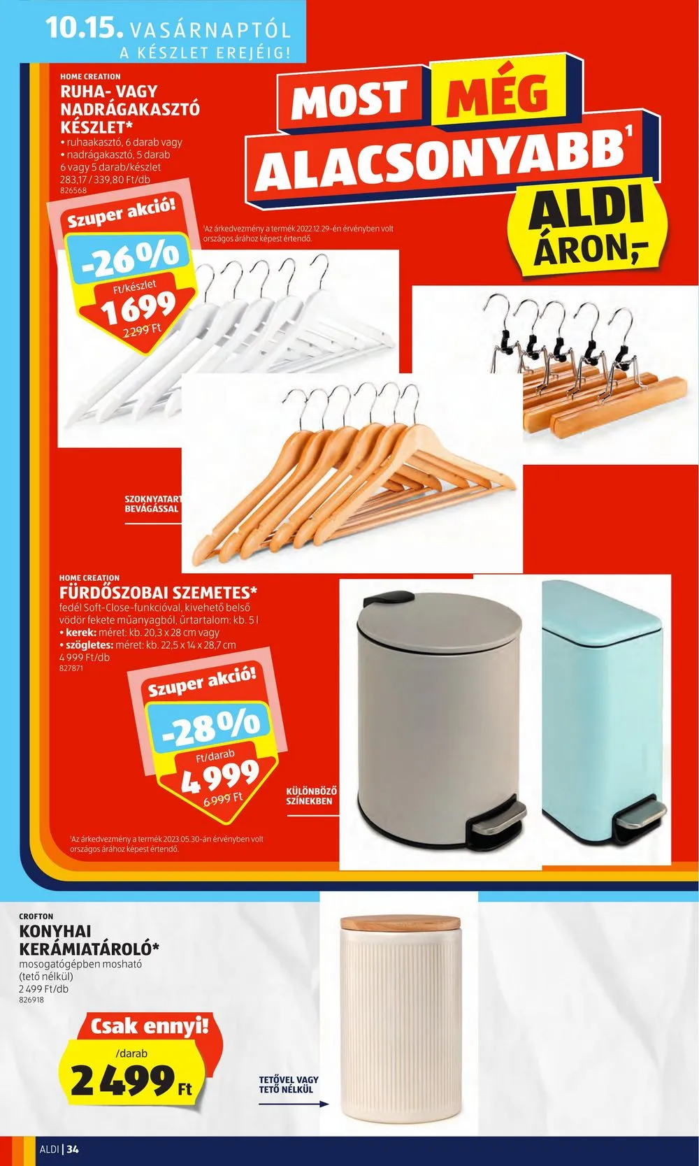 Aldi akciós újság 10.12–10.18 – 40. oldal