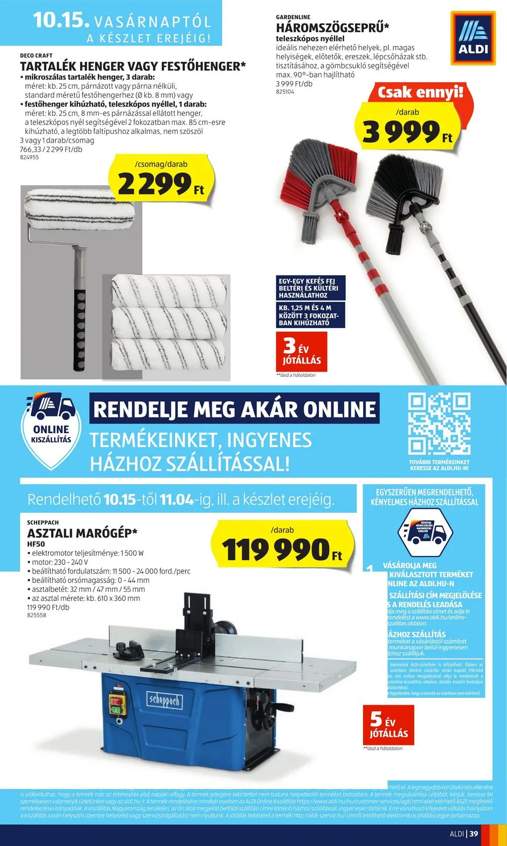 Aldi akciós újság 10.12–10.18 – 45. oldal