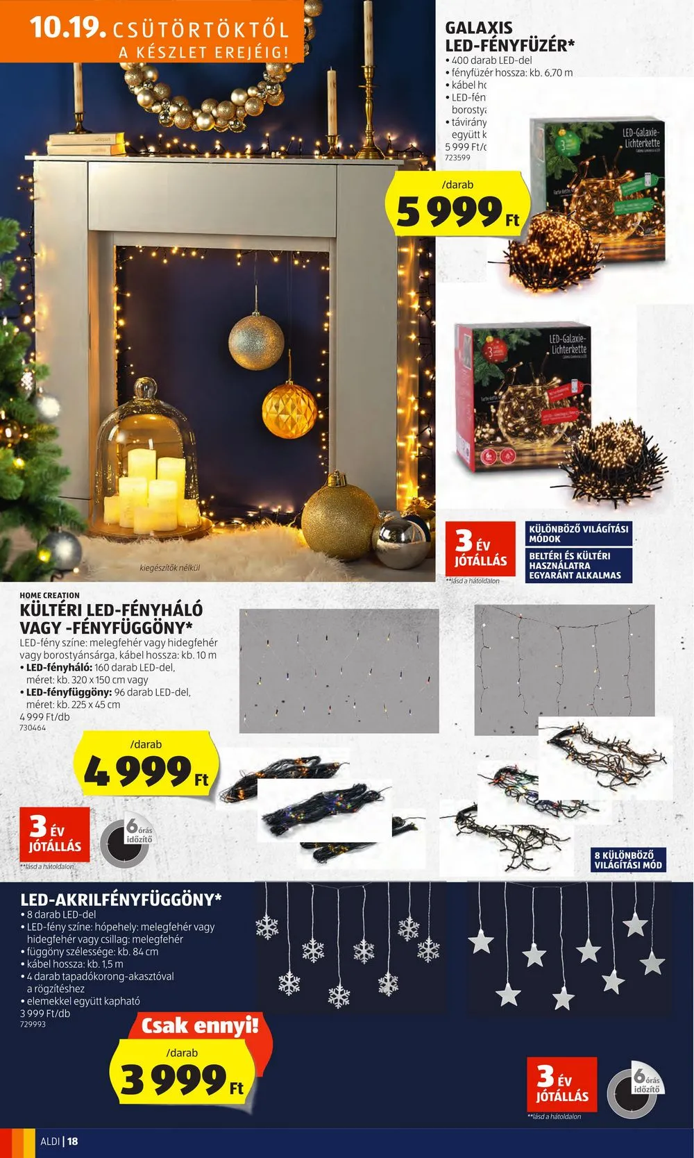 Aldi akciós újság 10.19–10.25 – 20. oldal