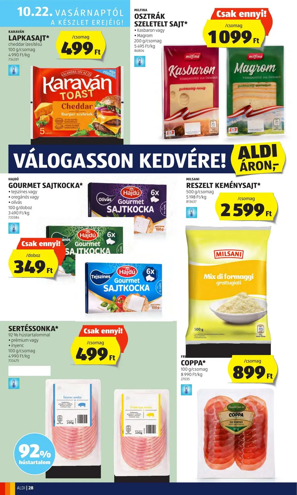 Aldi akciós újság 10.19–10.25 – 34. oldal