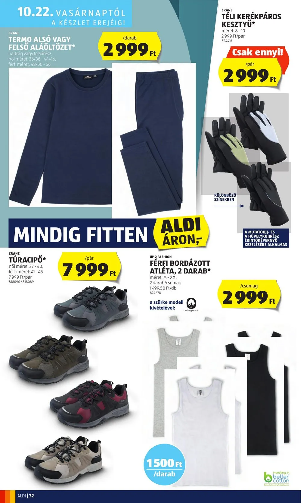 Aldi akciós újság 10.19–10.25 – 38. oldal