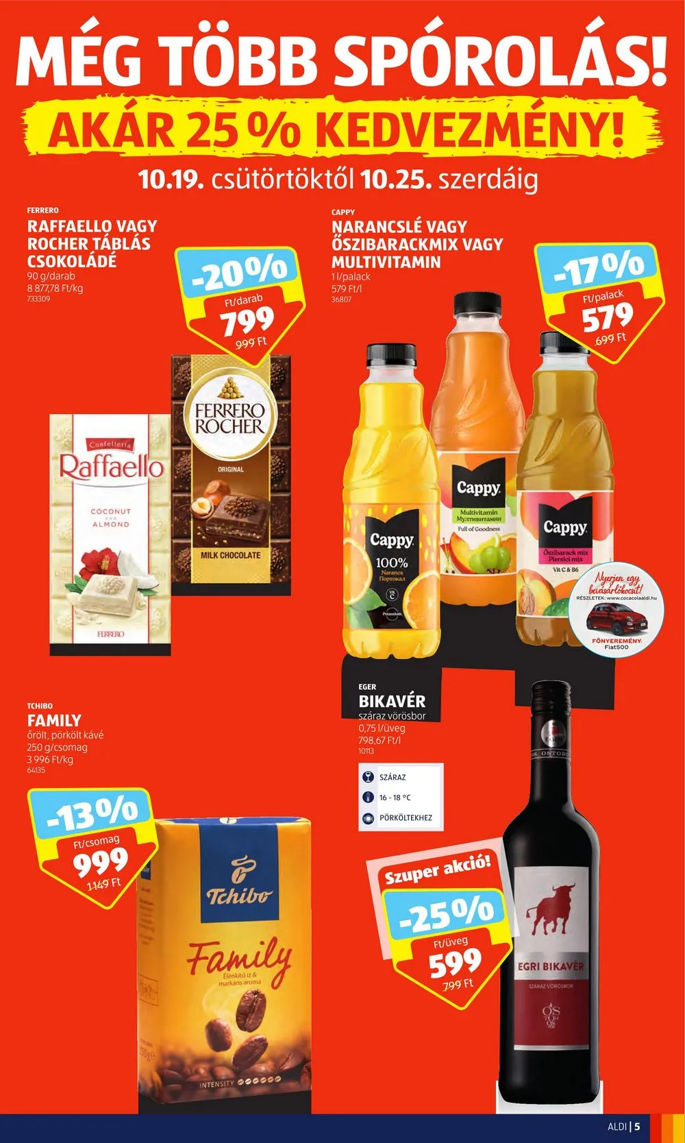 Aldi akciós újság 10.19–10.25 – 5. oldal