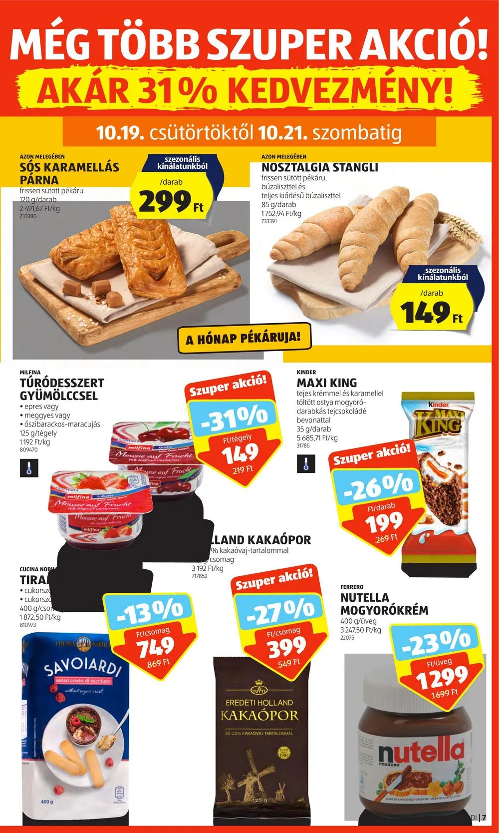 Aldi akciós újság 10.19–10.25 – 9. oldal