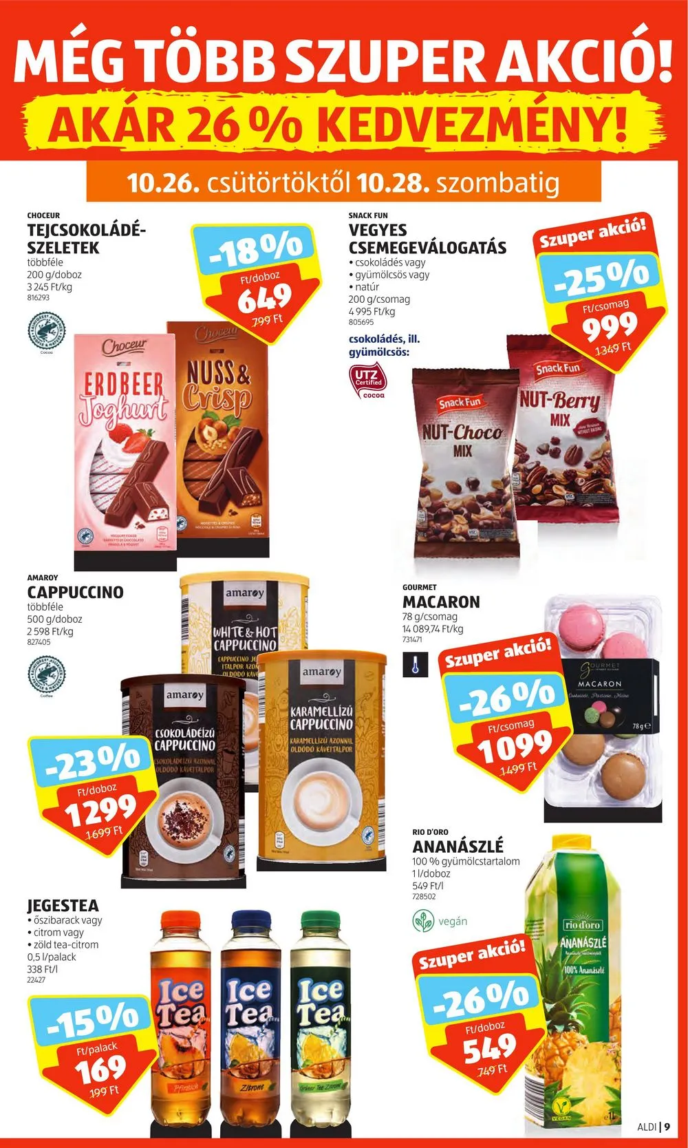 Aldi akciós újság 10.26–10.31 – 11. oldal