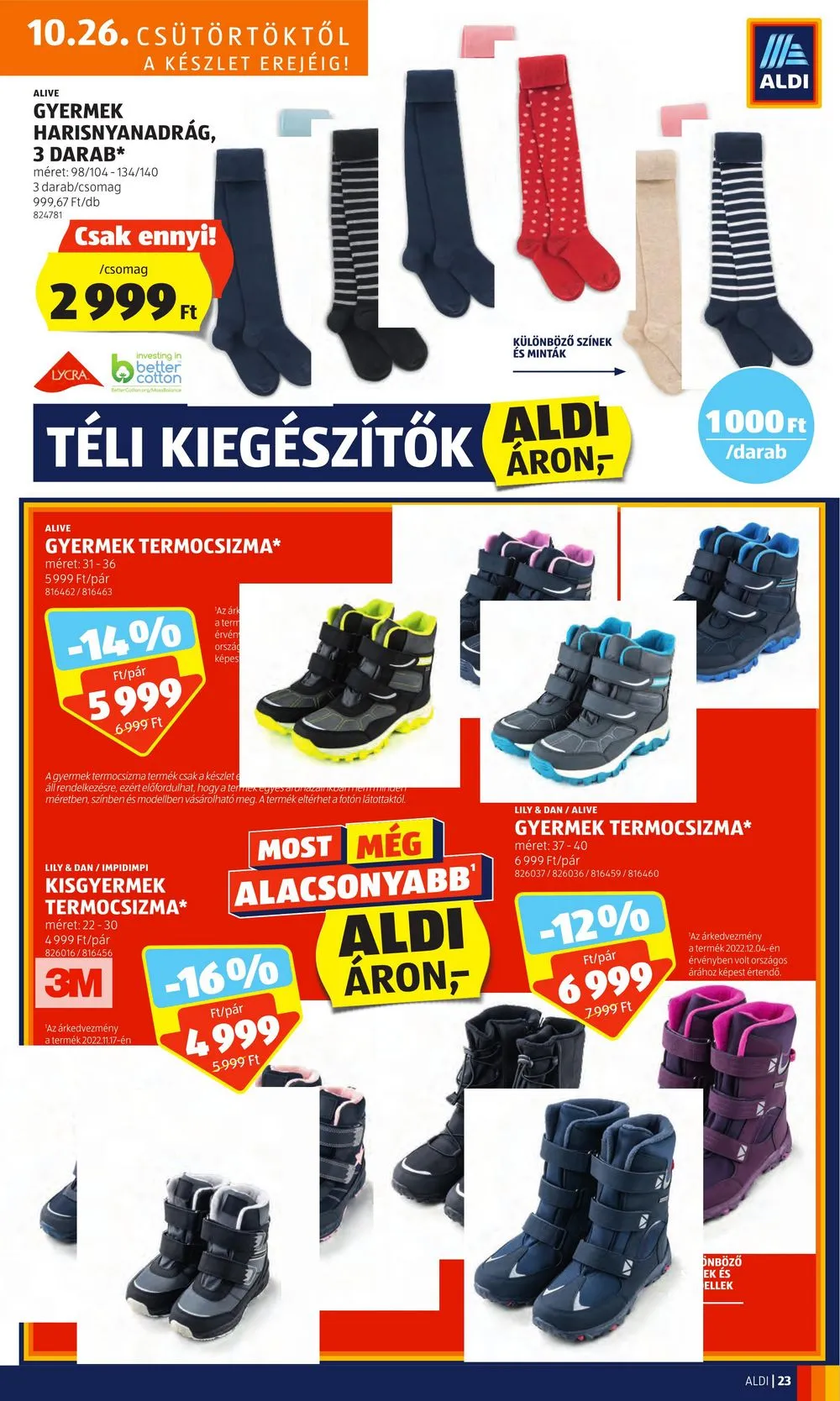 Aldi akciós újság 10.26–10.31 – 27. oldal