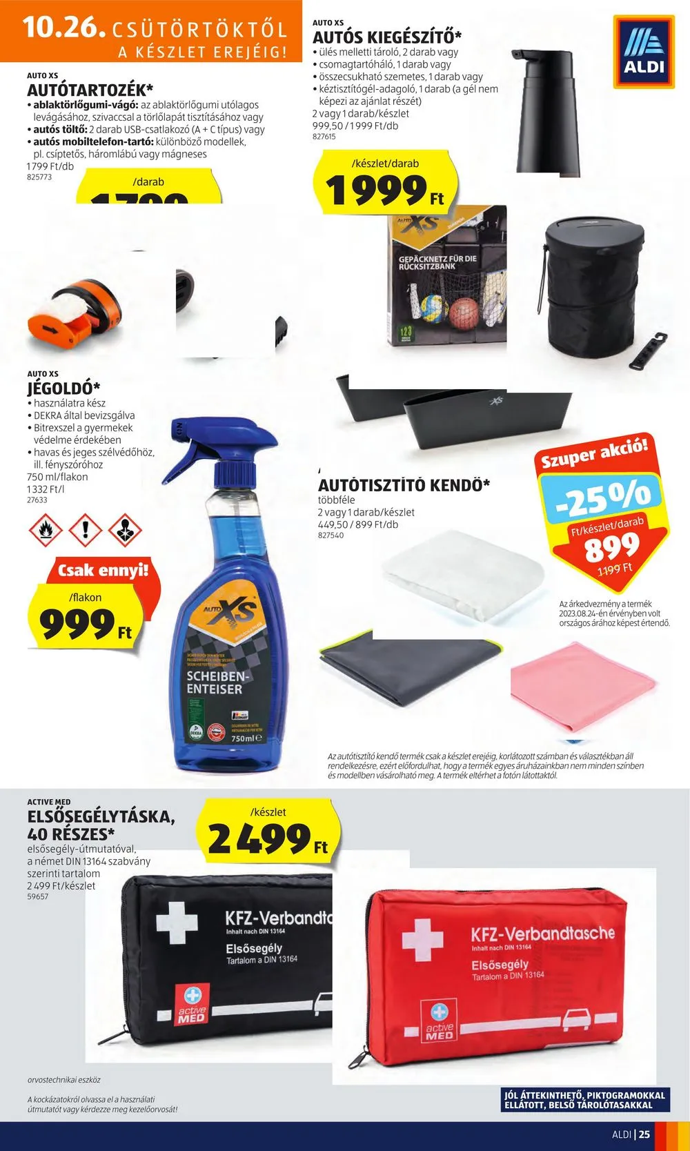 Aldi akciós újság 10.26–10.31 – 29. oldal