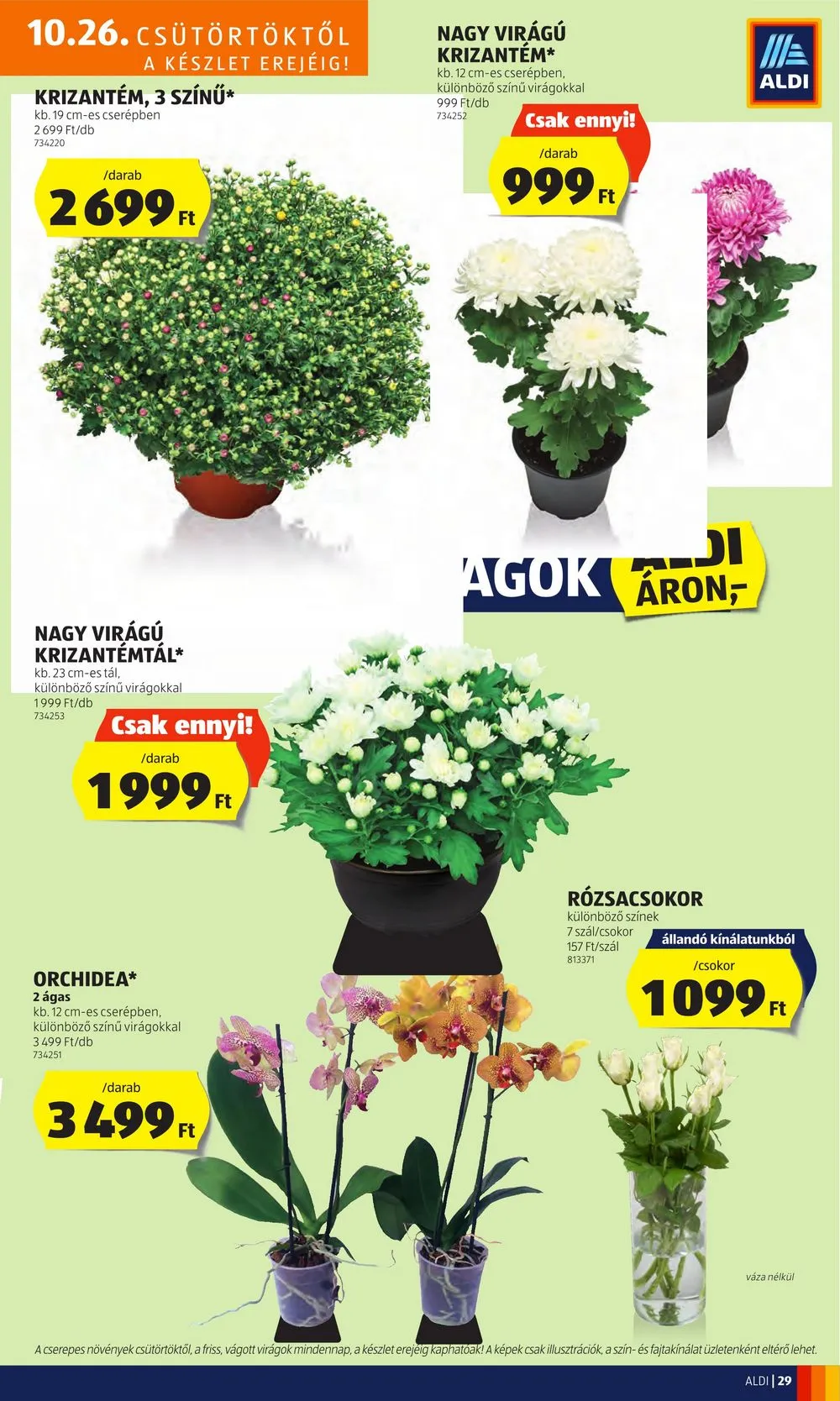 Aldi akciós újság 10.26–10.31 – 33. oldal
