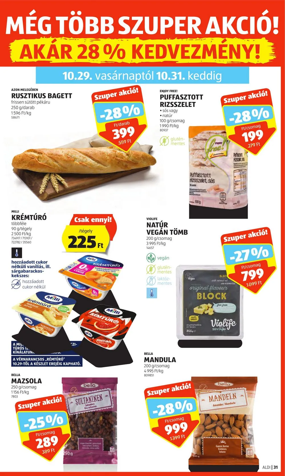 Aldi akciós újság 10.26–10.31 – 37. oldal