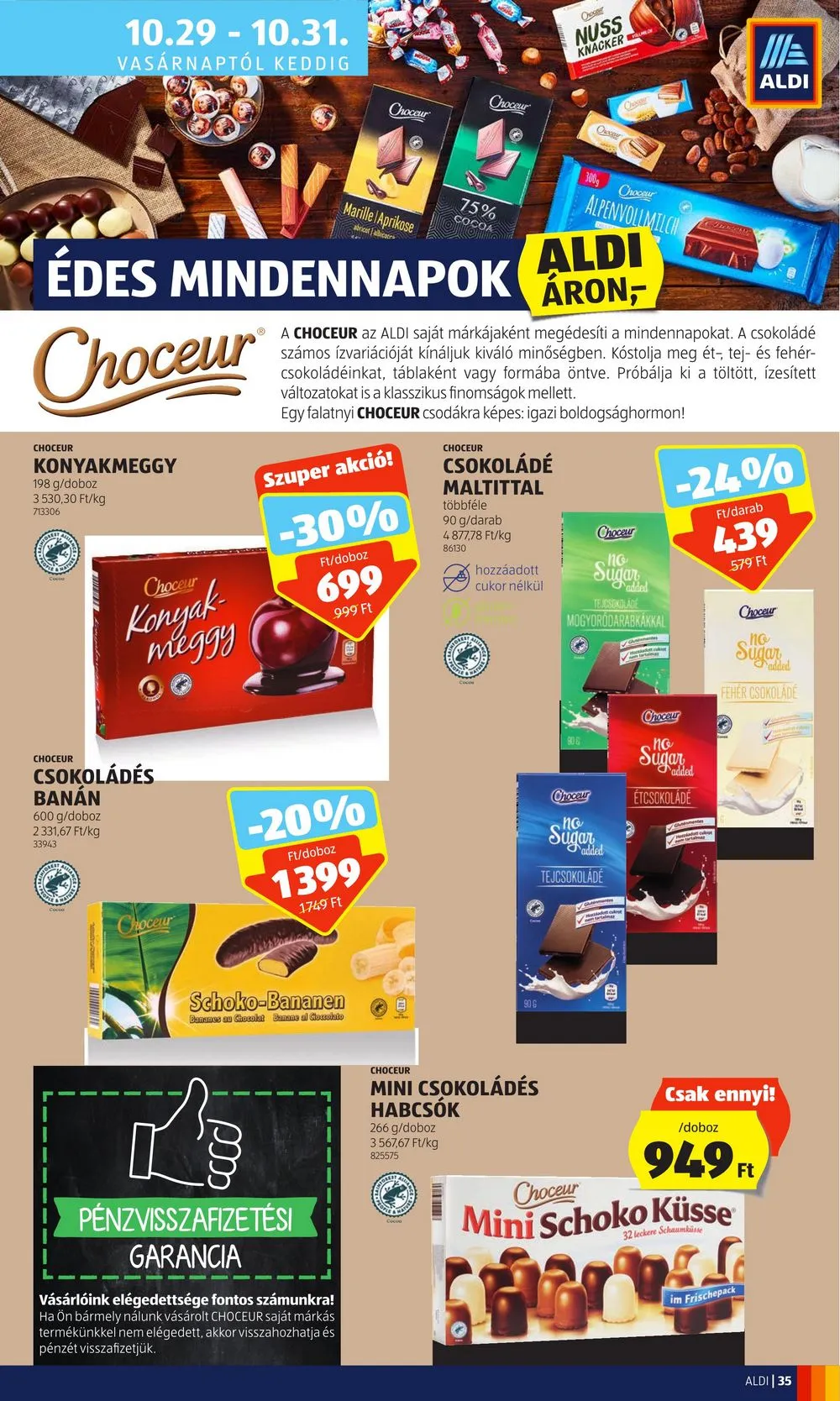 Aldi akciós újság 10.26–10.31 – 41. oldal