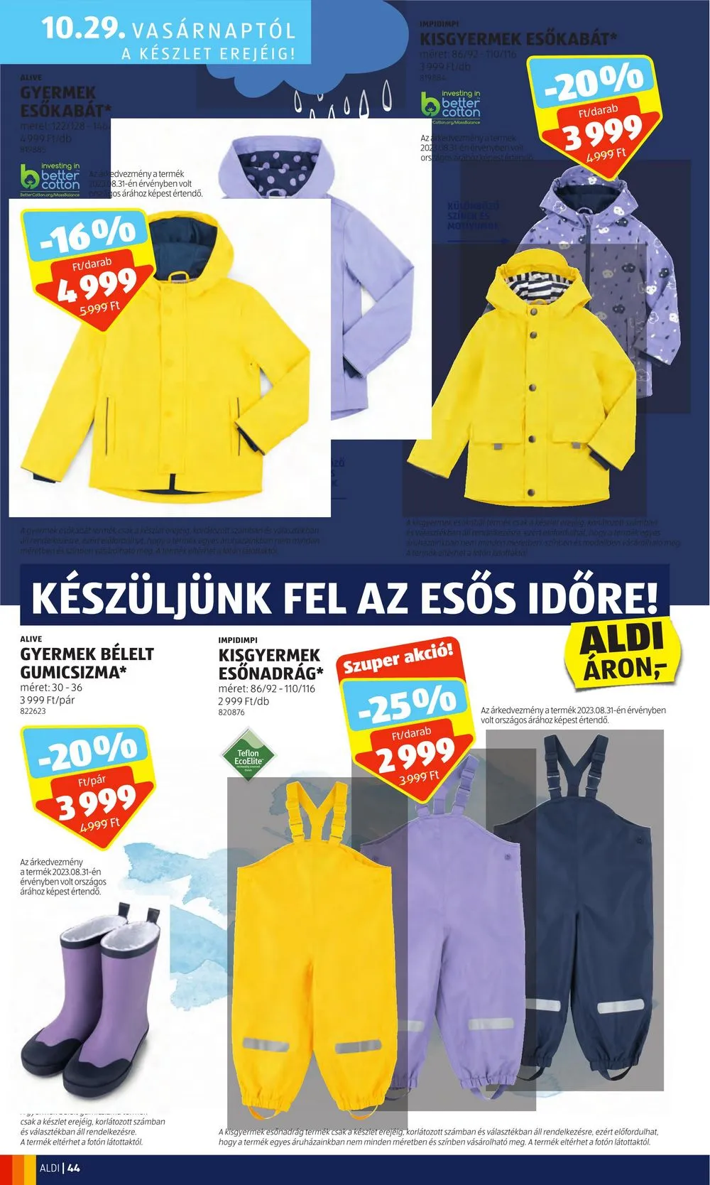 Aldi akciós újság 10.26–10.31 – 50. oldal