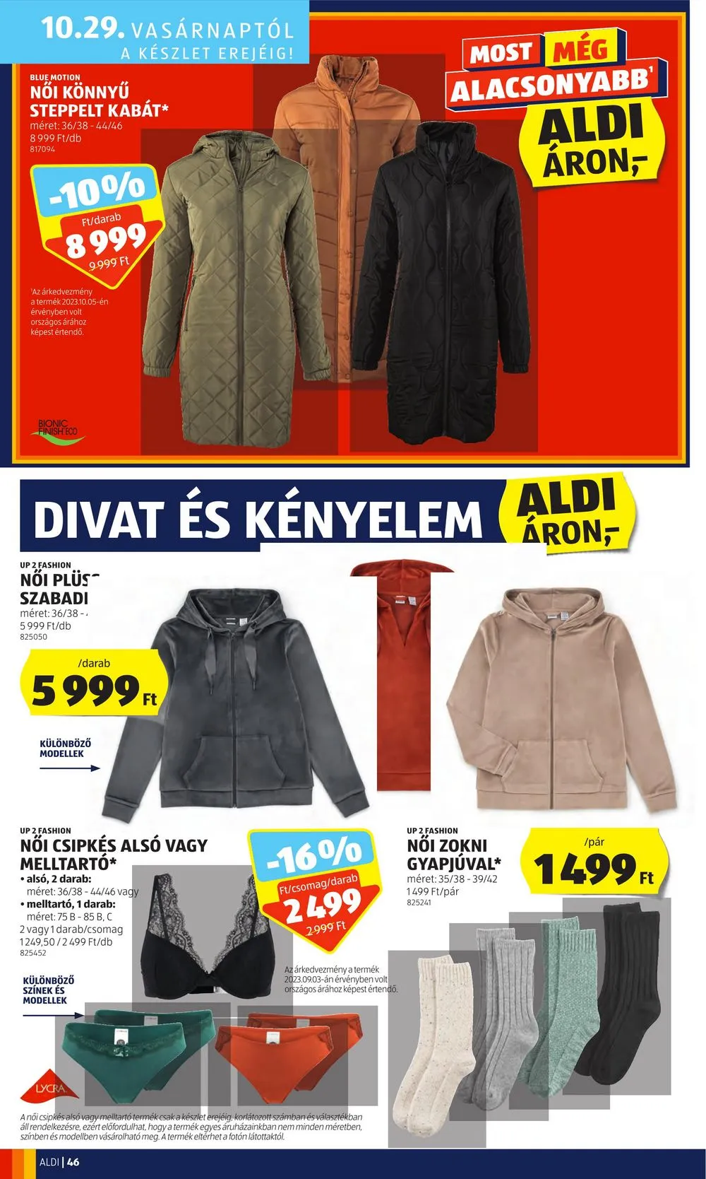 Aldi akciós újság 10.26–10.31 – 52. oldal